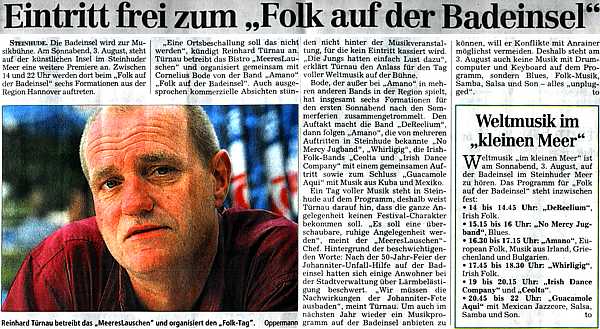 Schaumburger Nachrichten vom 20.07.2002