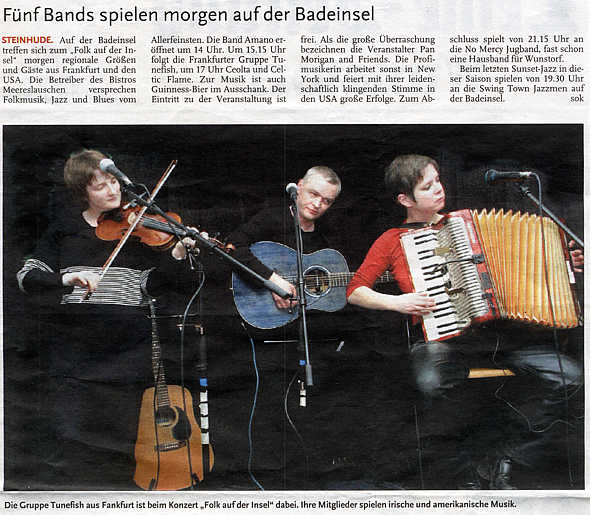 Leine-Zeitung vom 15.08.2003